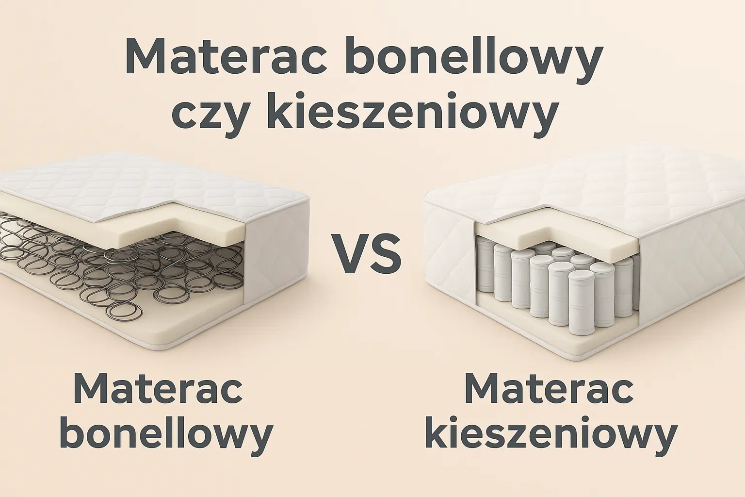 Materac Bonellowy czy kieszonkowy