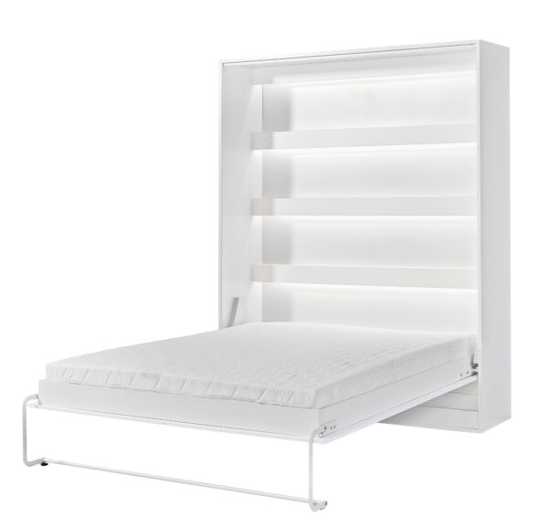 Półkotapczan Pionowy Aston 160 Biały + Czarny Uchwyt