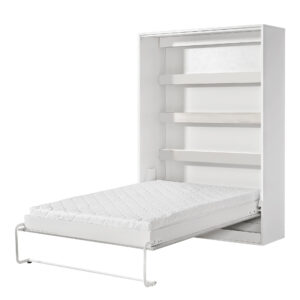 Półkotapczan Pionowy Aston 140 Biały + Biały Uchwyt