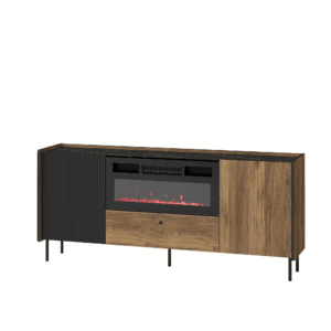 Komoda Royale z Kominkiem Elektrycznym Duża