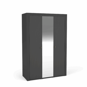 Szafa Naro z Lustrem Czarna