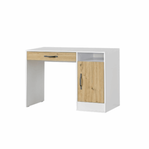 Biurko Aston Dąb z Czarnym Uchwytem