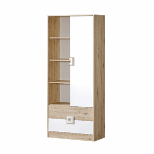 Regał Vamex z Drzwiami 80 Dąb Jasny