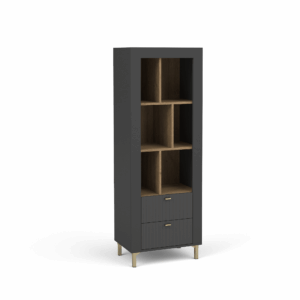 Regał Naro Niski Czarny