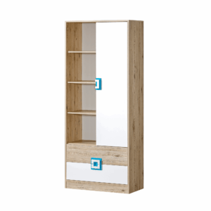 Regał Vamex z Drzwiami 80 Turkus