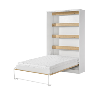 Półkotapczan Pionowy Aston 120 Dąb Artisan + Biały Uchwyt