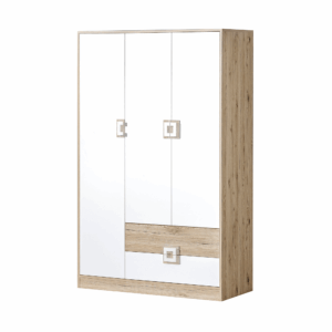 Szafa Vamex Trzydrzwiowa 120 Dąb Jasny