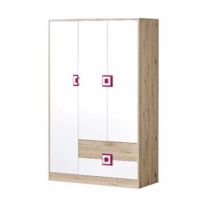 Szafa Vamex Trzydrzwiowa 120 Róż