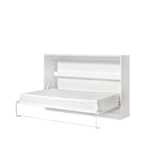 Półkotapczan Poziomy Aston 120 Biały + Biały Uchwyt