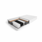 Materac VitalSleep Kieszeniowy z wkładem piankowym i naturalnym kokosem 90x200 cm