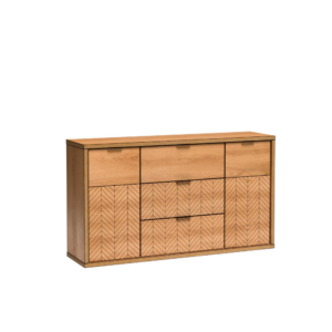 Duża Komoda 160 Fortise Dąb Karmel