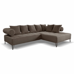 Narożnik Wivaro L I Brąz Lambi 04