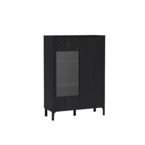 Duża Witryna 100 Montis Czarny Painflow