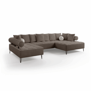 Narożnik Wivaro U I Brąz Lambi 04