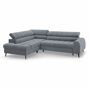 Narożnik z funkcją spania Vestro I Ciemny Szary Misterio 90